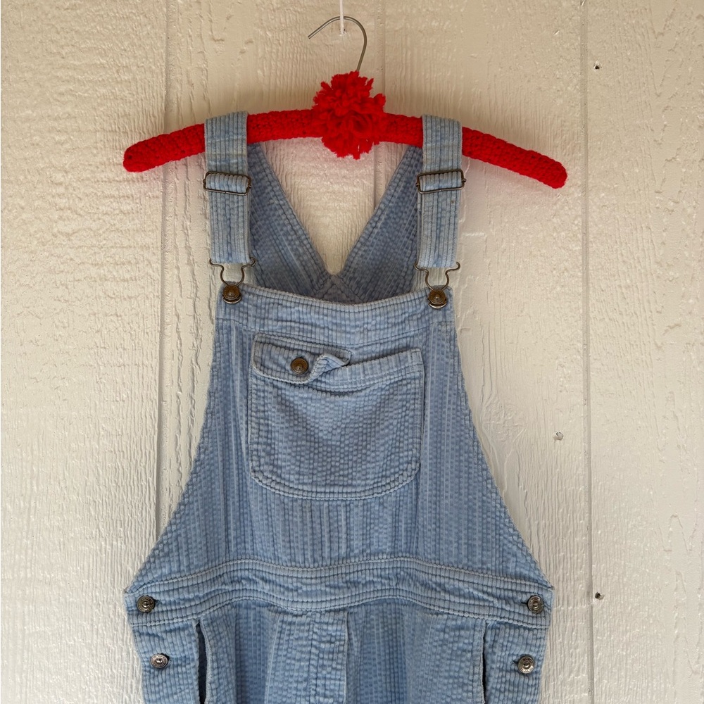 Chadwicks Sky Blue corduroy overalls size 6
